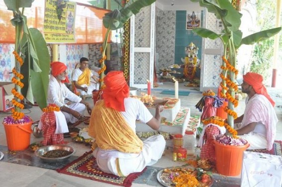 Ganga Puja celebrated in Tripura